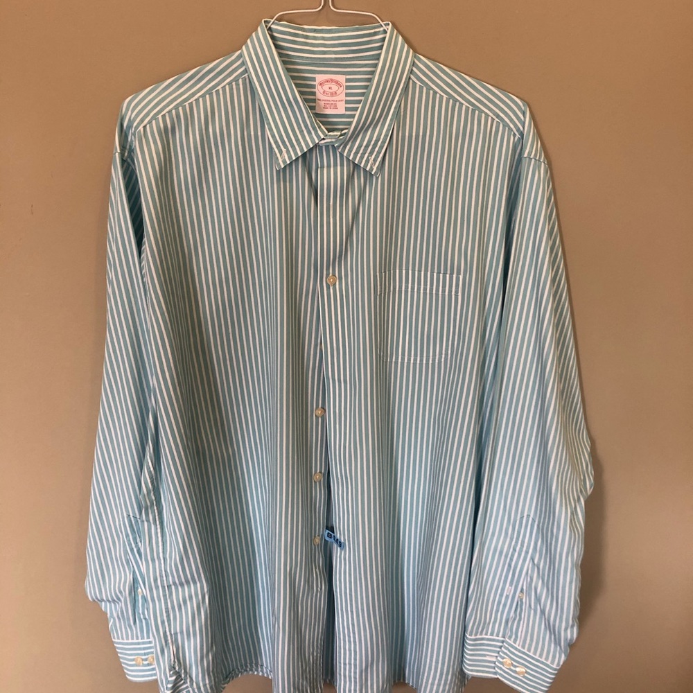 Turquoise Brooks Brothers Dress Shirt